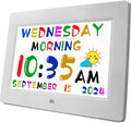 Digital Teaching Clock Talking Time with 24 Alarms - Easy Time