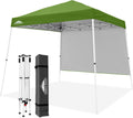 EAGLE PEAK 10x10 Pop Up Canopy Tent with Sidewall - Compact Instant