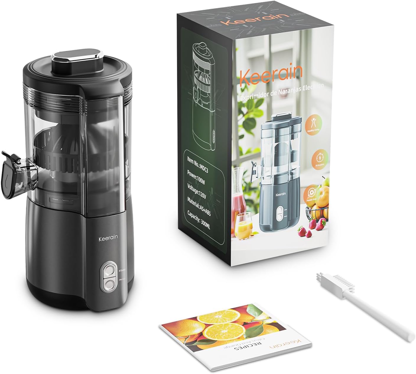 Hands-Free Electric Citrus Juicer - Easy Juicing!