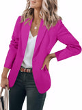 Cicy Bell Womens Casual Blazers Open Front Long Sleeve (Style CPPV)