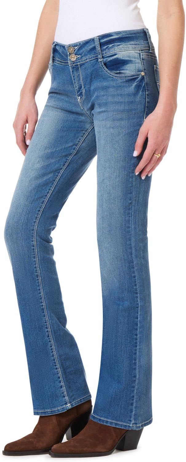 Luscious Curvy Bootcut Jeans for Women in Insta Stretch Denim