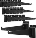 24Pcs Heavy Duty Slatwall Knife Shelf Bracket 10 in - Concealed