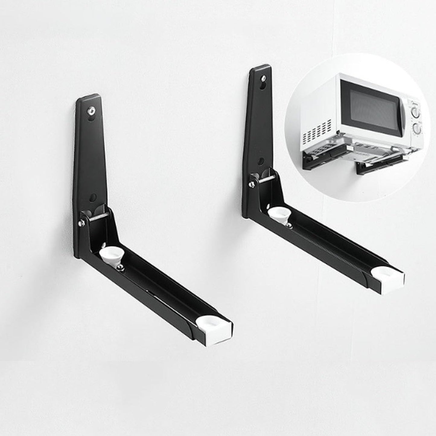 Strong & Space-Saving Microwave Mount Set - 304 Stainless Steel