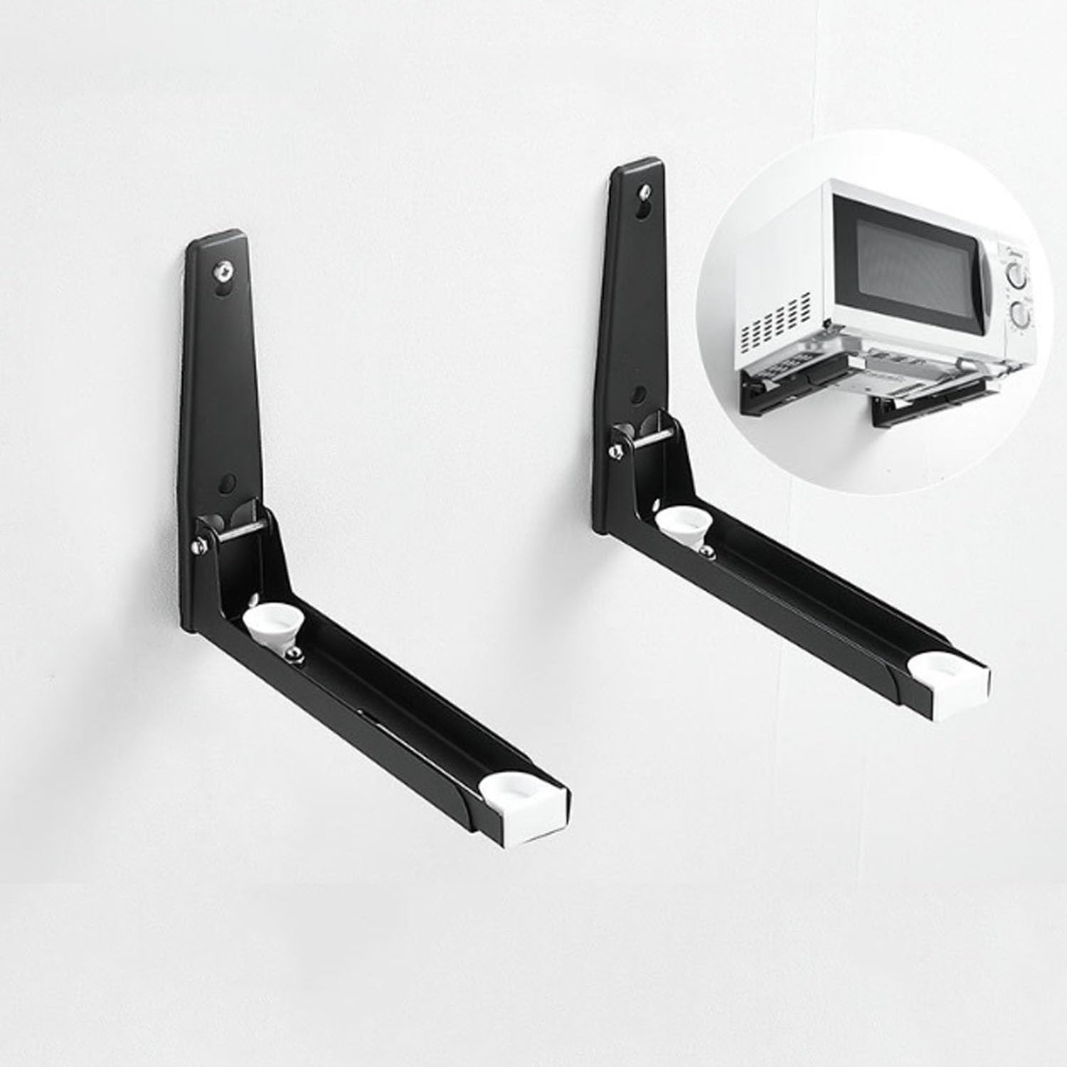 Strong & Space-Saving Microwave Mount Set - 304 Stainless Steel