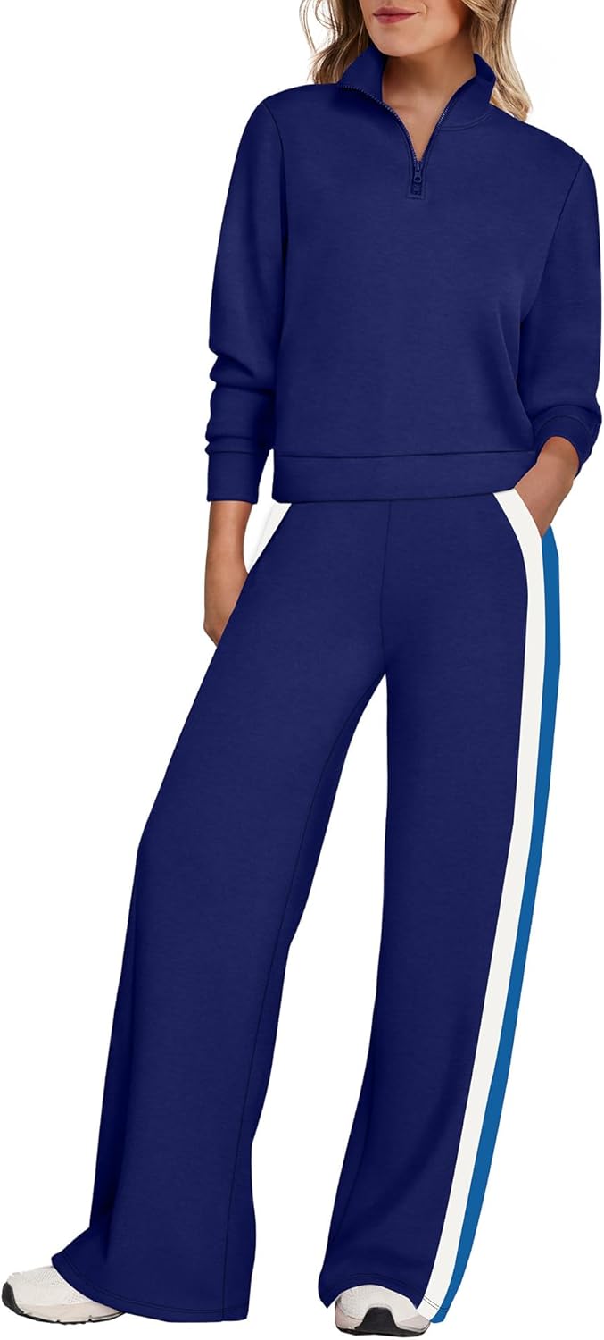 WIHOLL Women 2 Piece Outfits for Travel and Leisure Activities