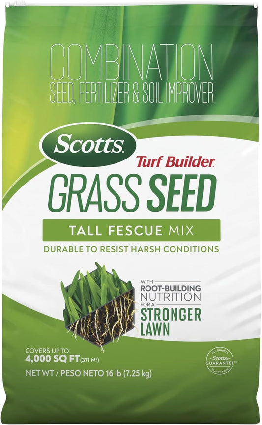 Scotts Turf Builder Grass Seed Tall Fescue Mix for Strong Lawns
