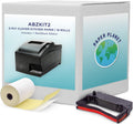 Kitchen Printer Paper for Star SP700 - 2-Ply Carbonless 18 Rolls