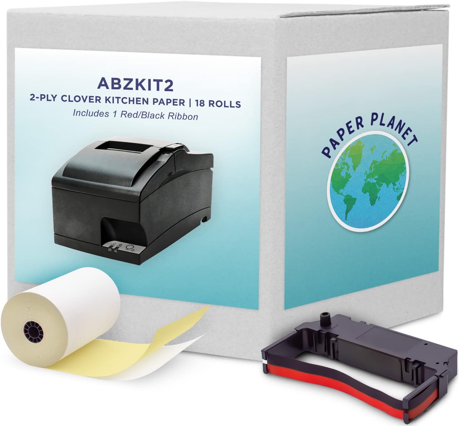 Kitchen Printer Paper for Clover Kitchen Receipt Printer Rolls