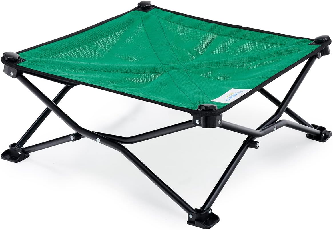 Coolaroo Elevated Dog Bed - Portable Pop-Up Travel Bed for Dogs