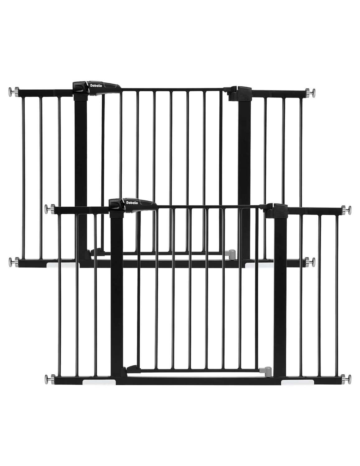 Babelio Baby Gate for Doorways and Stairs, Easy-Install Safety