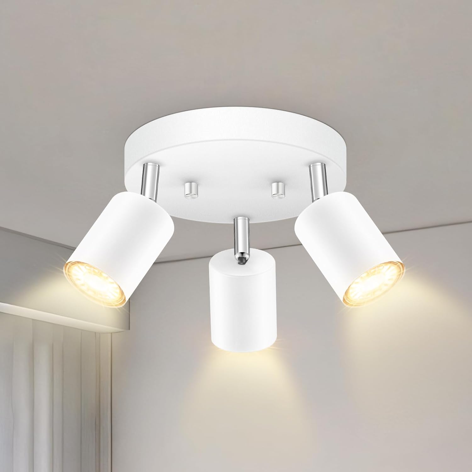 3 Light Track Lighting Fixtures Ceiling for Modern Spaces