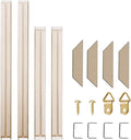 DIY Wood Stretcher Bars for Canvas Solid Wood Frame Kit - Easy