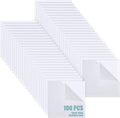 Clear 4 in x 4 in Acrylic Squares 100 Pack - Craft and Signage Sheets