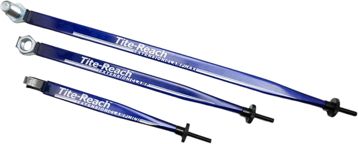 Tite Reach Extension Clamps Tri-Pack for Tight Spaces
