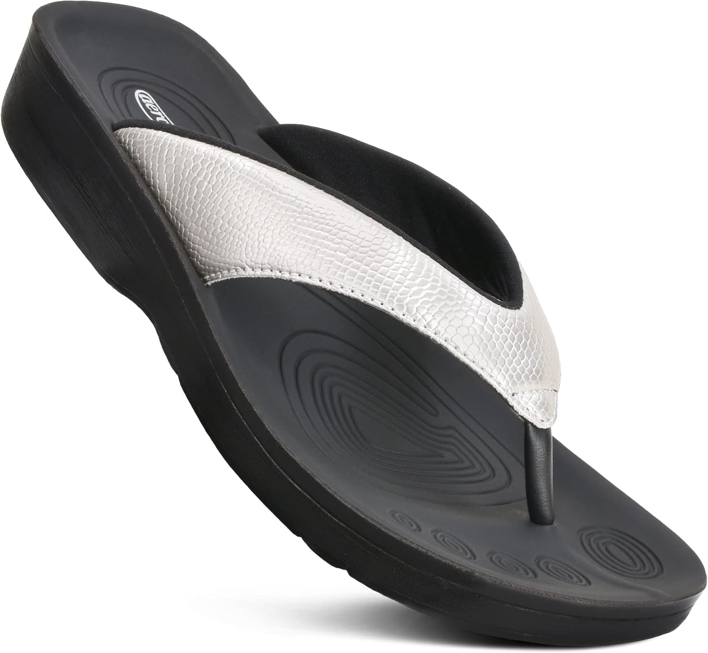 AEROTHOTIC Arch Support Flip Flops for Women - Stylish Comfort