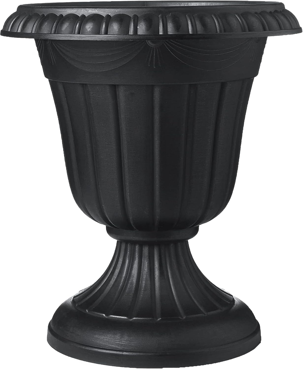 Classic Traditional Plastic Urn Planter for Elegant Decor