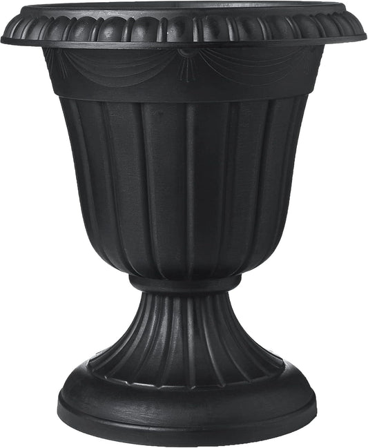 Classic Traditional Plastic Urn Planter for Elegant Decor