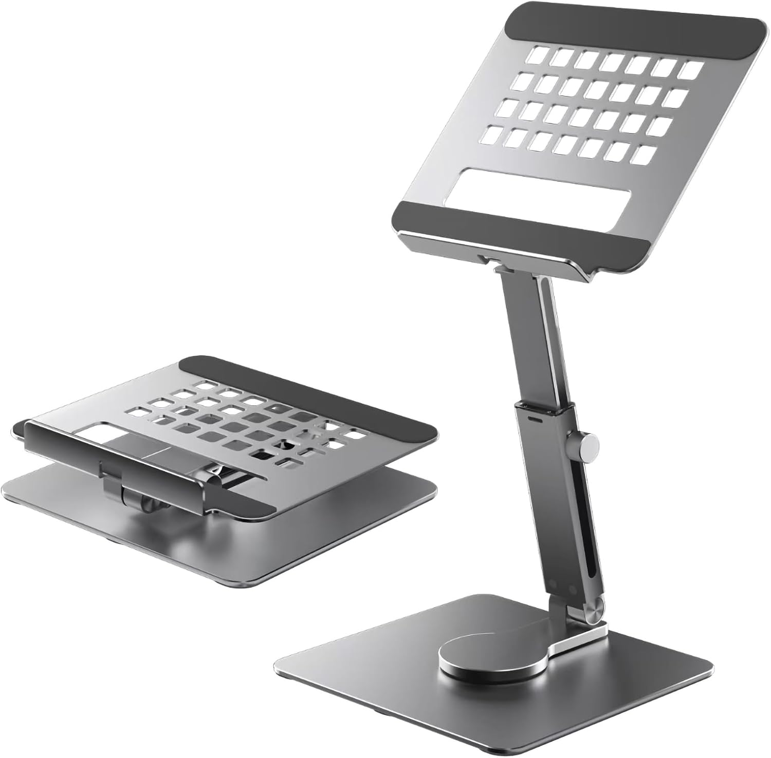 360 Rotating Tablet Stand - Adjustable iPad Holder for Desk