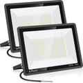 200W LED Flood Light 2 Pack - Super Bright Outdoor Security Lights