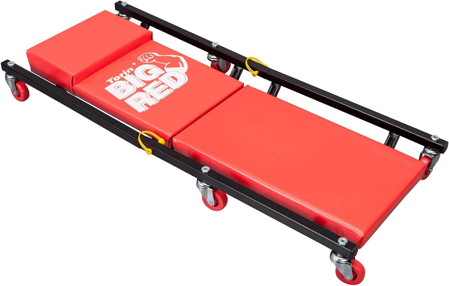 BIG RED 2-Piece Rolling Garage Creeper for Ultimate Comfort