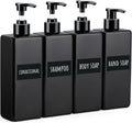 Segbeauty 16.9oz Refillable Dispenser Pack - Organize Your Shower