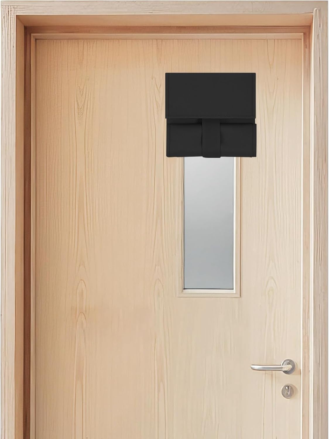 Privacy & Safety for Classrooms: BETTELOOM Black Door Curtain