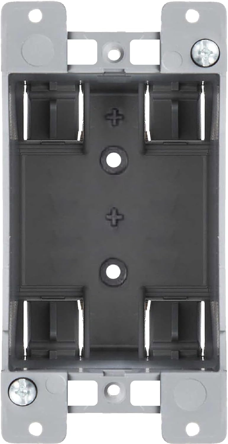 Newhouse 1-Gang PVC Electrical Outlet Box for Home Improvement