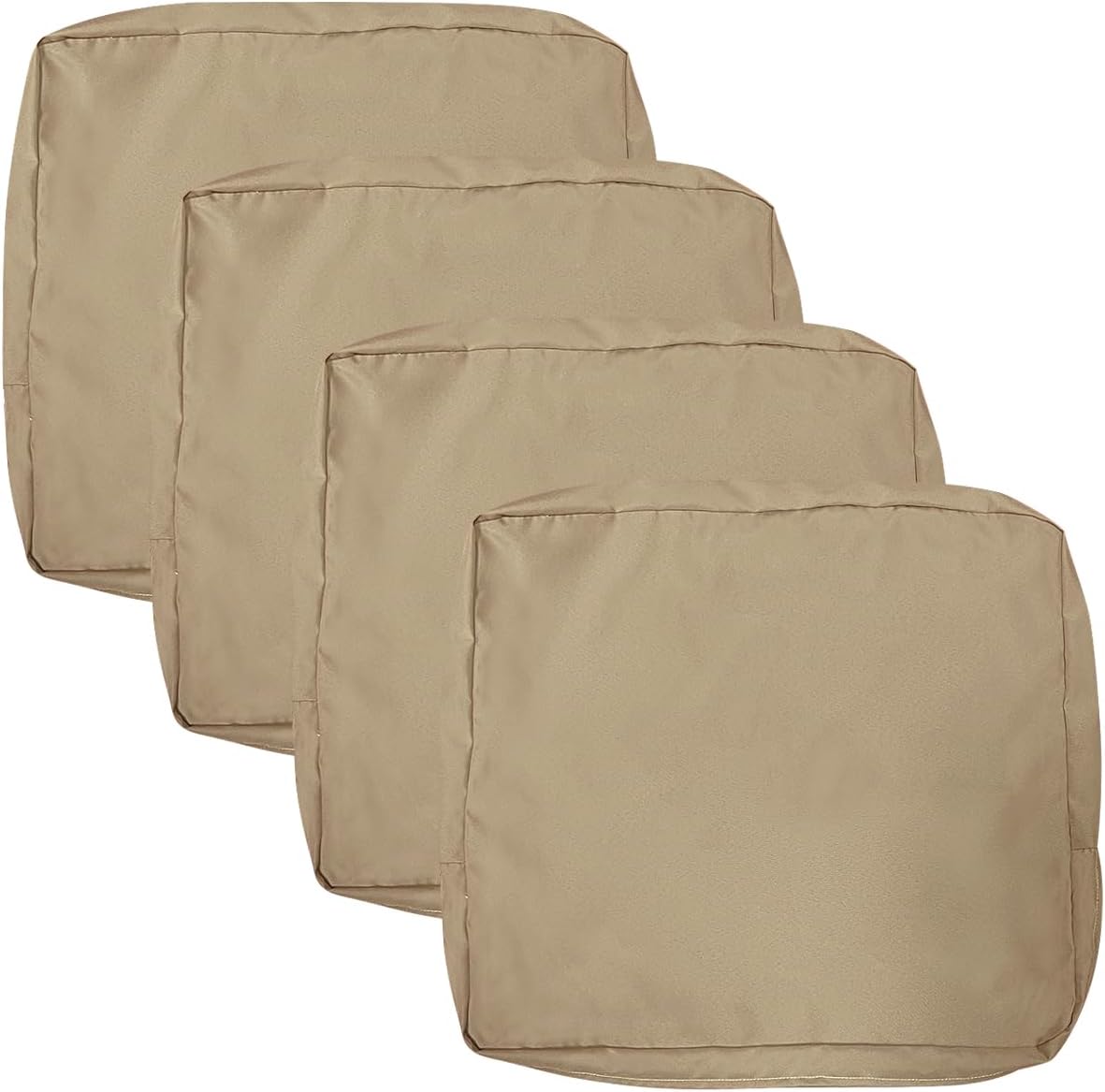 VAKADO Outdoor Patio Furniture Cushion Covers Set of 4 Waterproof
