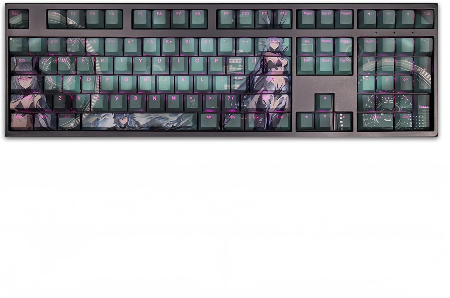 FKZ Custom Anime Keycaps Set for Mechanical Gaming Keyboards
