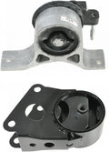 TRQ Front Engine Mount Set Compatible with 2002-2006 Nissan Altima