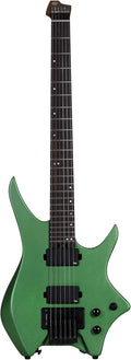 NEXT HN5 Headless Electric Guitar in Metallic Green for Musicians