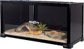 REPTI ZOO Glass 15 Gallon Reptile Tank 24in x 12in x 12in - Clear