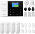 LWOHSI Home Security System DIY WiFi Alarm Kit - 21-Piece Protection
