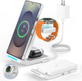Foldable Wireless Charger for Samsung - 3 in 1 Travel Stand