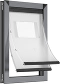 Extra Large Dog Door for Door XL with 2 Sliding Lock Panels - Heavy