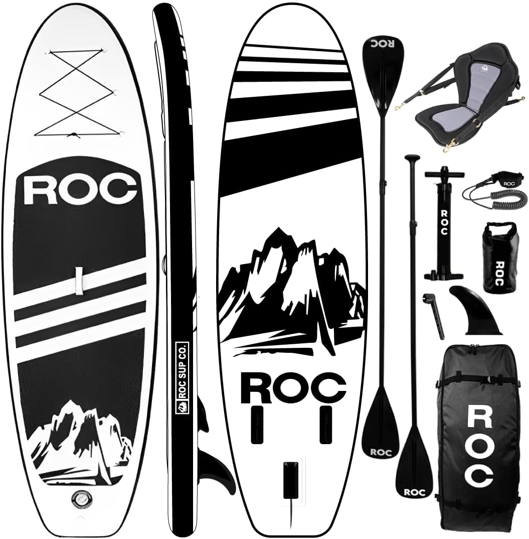 Roc Inflatable Stand Up Paddle Boards for All Skill Levels
