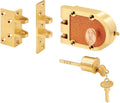 Segal SE 15361 Deadbolt Jimmy-Proof Design - Solid Bronze Security