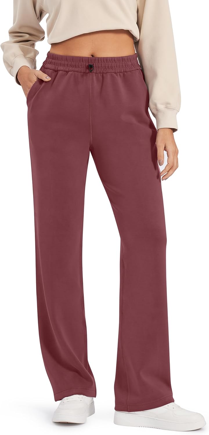 G4Free Smoofit Modal Soft Wide Leg Sweatpants for Comfort