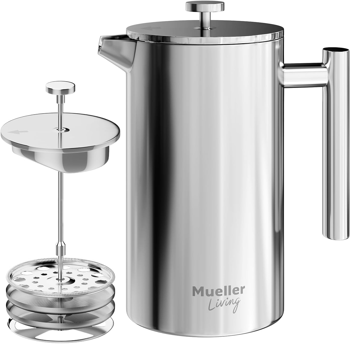 MuellerLiving French Press Coffee Maker for Perfect Brews