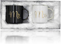 Mr & Mrs Ceramic Mug Set - Perfect Engagement Gift