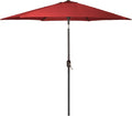 6 Ft Outdoor Patio Umbrella - Easy Crank & Tilt for Cool Shade