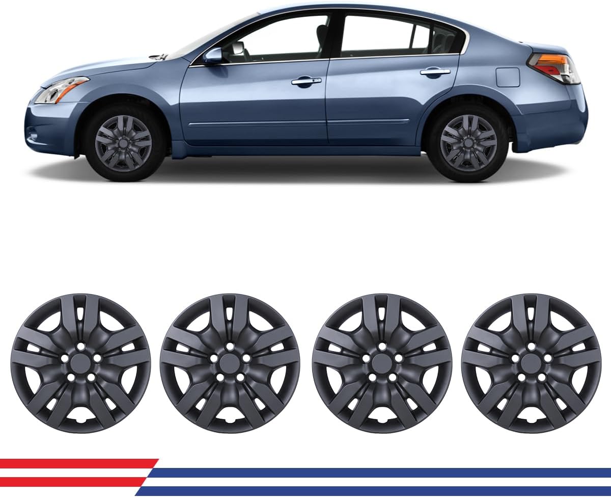 Winjet Hubcaps Wheel Cover for Nissan Altima 2007-2012 Models