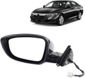 Left Driver Side Door Mirror for Honda Accord 2018-2022 - Reliable Fit