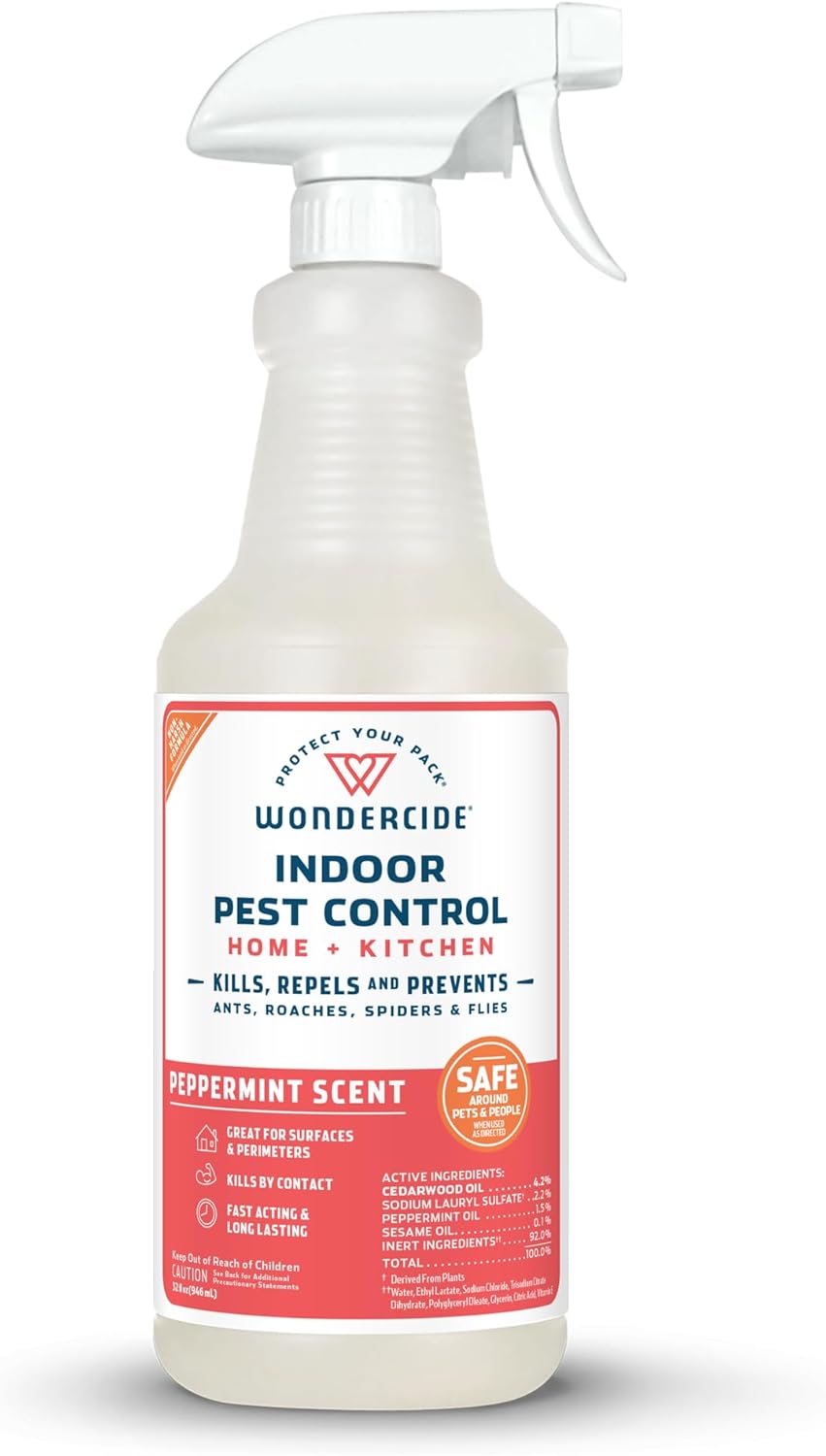 Indoor Pest Control Spray - Natural Essential Oils for Home