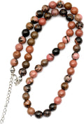 Natural Citrine Beaded Choker, Genuine Yellow Crystal Necklace Clasp