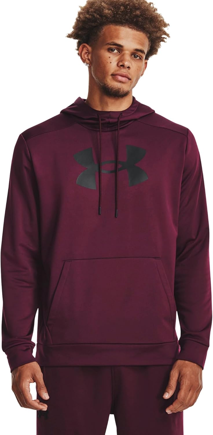 Under Armour Men's Armour Fleece Big Logo Hoodie for Comfort
