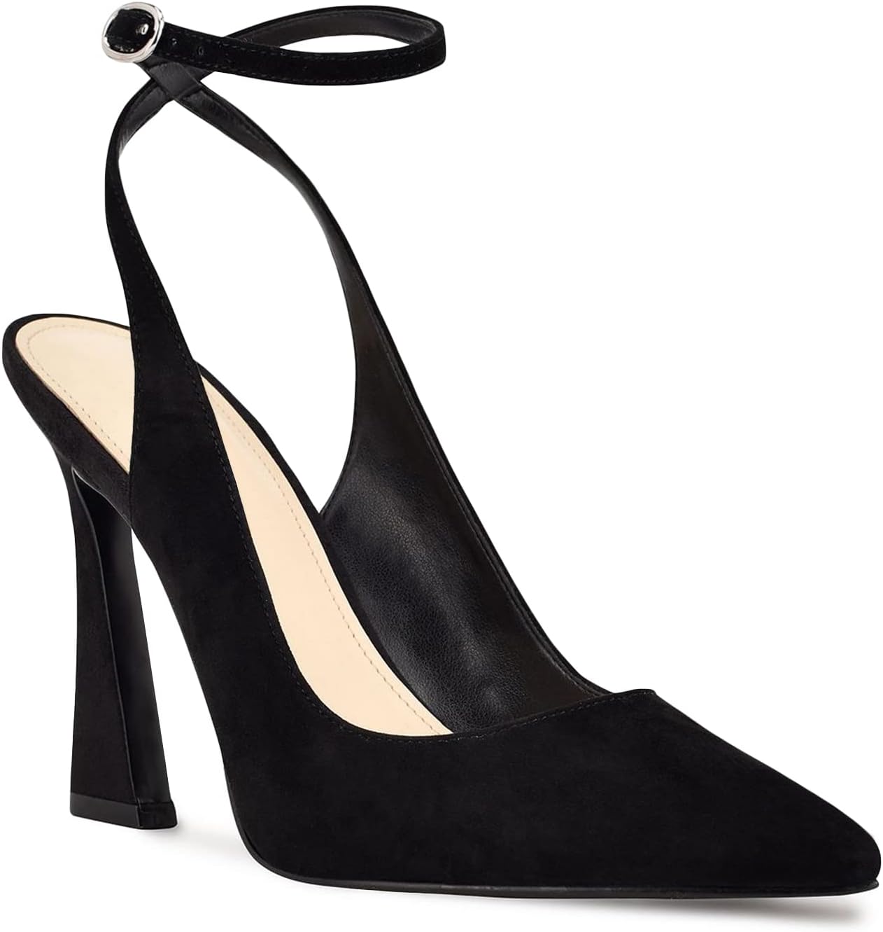 Womens Closed Toe Ankle Strap Heels for Stylish Elegance