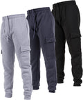 Ultra Performance 3 Pack Mens Sweatpants - Versatile Fleece Cargo day