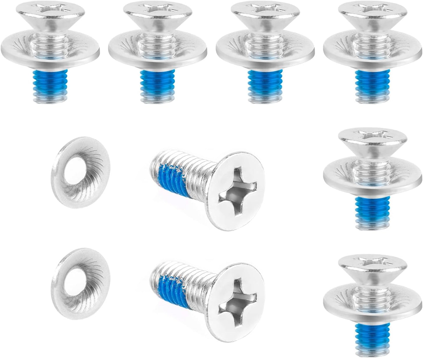 PEUTIER Stainless Steel Snowboard Binding Screw Set