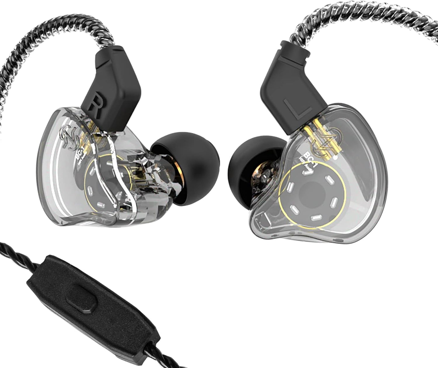 YINYOO CCZ Melody Hybrid Gaming Earbuds - HIFI Bass & Clear Mic